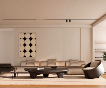 Modern A Living Room-ID:383708951