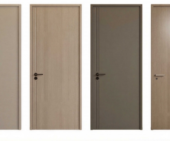 Modern Single Door-ID:744174965