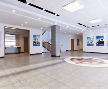 Modern Office Reception Desk-ID:241501098