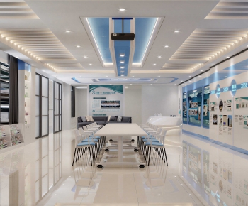 Modern Office Products Exhibition Hall-ID:739751108