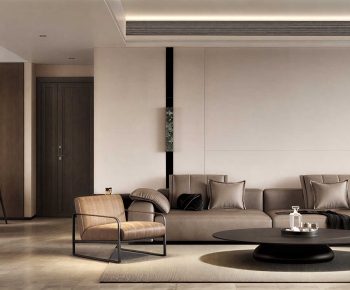 Modern A Living Room-ID:703249088
