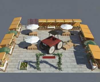 Modern Park Landscape-ID:553250323