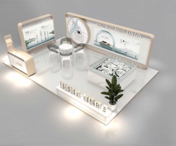 Modern Exhibition Hall-ID:459374909