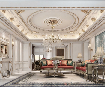 European Style A Living Room-ID:802248002