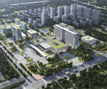 Modern Architectural Bird's-eye View Planning-ID:478331095