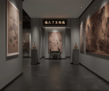 New Chinese Style Exhibition Hall-ID:636580061