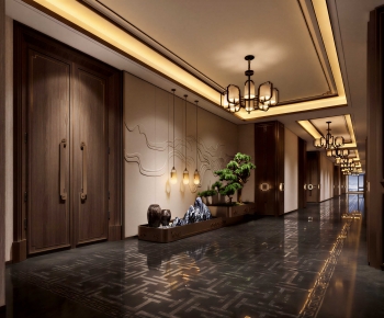New Chinese Style Corridor-ID:996515997