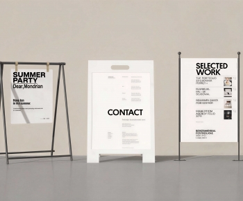 Modern Guide Board/bulletin Board-ID:208386904