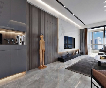 Modern A Living Room-ID:581511023