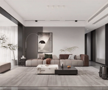 Modern A Living Room-ID:194782978