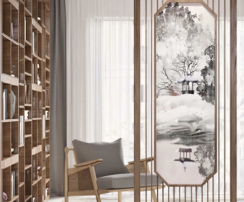 New Chinese Style Lounge Chair-ID:725867031