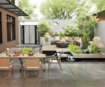 Modern Courtyard/landscape-ID:182892081