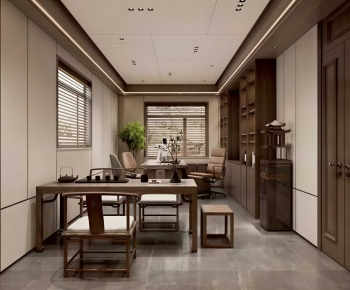 New Chinese Style Study Space-ID:721990118