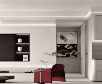 Modern A Living Room-ID:506115917