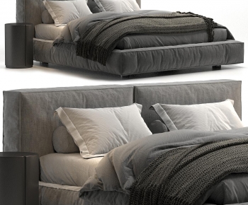 Modern Double Bed-ID:832035064
