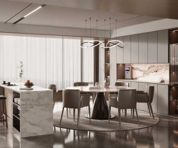 Modern Dining Room-ID:679311996