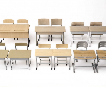 Modern Computer Desk And Chair-ID:816404102