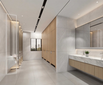 Modern Public Toilet-ID:958477026