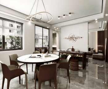 New Chinese Style Dining Room-ID:173244003
