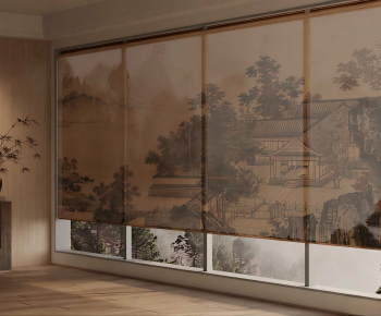 New Chinese Style The Curtain-ID:758151054