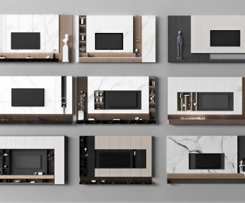 Modern TV Wall-ID:290057902