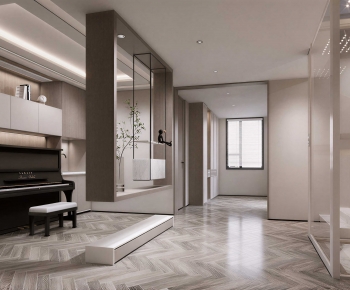 Modern Hallway-ID:820259096