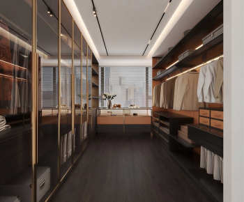 Modern Clothes Storage Area-ID:811458113