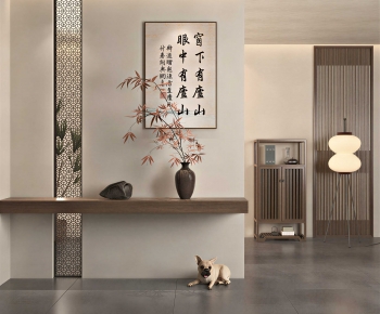 New Chinese Style Hallway-ID:207551962