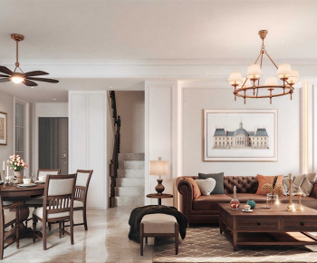 American Style A Living Room-ID:242889885