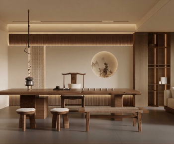 New Chinese Style Tea House-ID:968982939