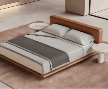 Modern Double Bed-ID:800802959