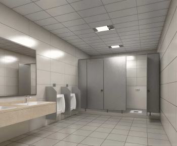Modern Public Toilet-ID:530806067