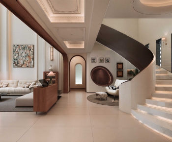 Modern A Living Room-ID:749702938