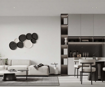 Modern A Living Room-ID:322211038