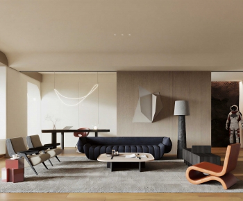 Modern A Living Room-ID:115885023