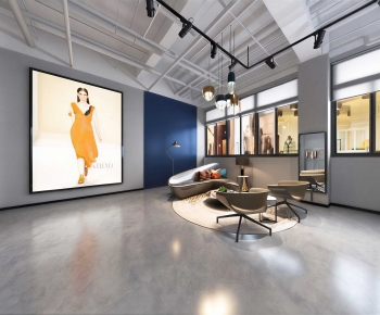 Modern Exhibition Hall-ID:688400345