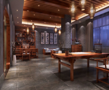 New Chinese Style Study Space-ID:153865102