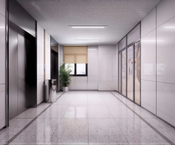 Modern Office Elevator Hall-ID:228820096