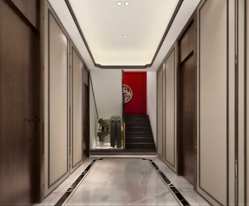 New Chinese Style Hallway-ID:587485079