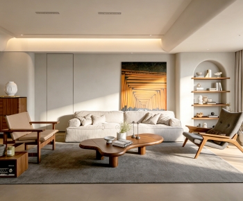 Modern A Living Room-ID:941445115