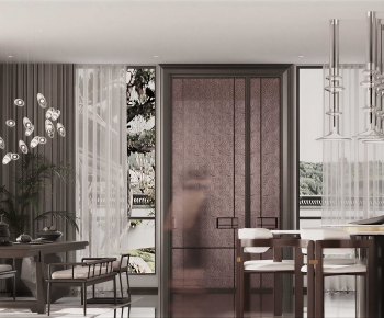 New Chinese Style Dining Room-ID:636130091