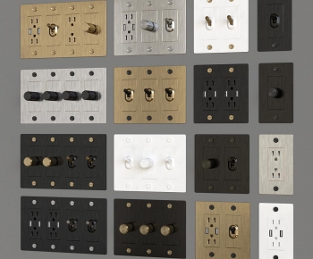 Modern Switch Socket Panel-ID:766120058