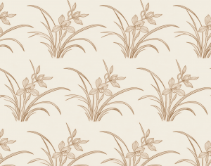 ModernAnimal And Plant Pattern Wallpaper