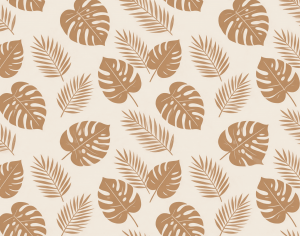 ModernAnimal And Plant Pattern Wallpaper