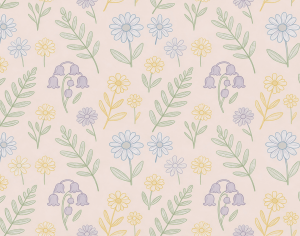 ModernAnimal And Plant Pattern Wallpaper
