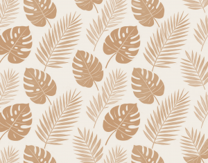 ModernAnimal And Plant Pattern Wallpaper