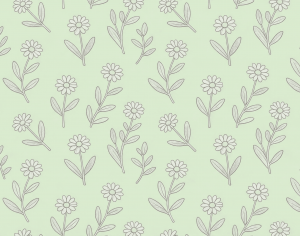 ModernAnimal And Plant Pattern Wallpaper