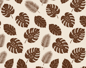 ModernAnimal And Plant Pattern Wallpaper