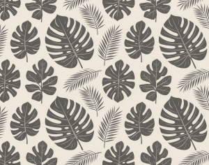 ModernAnimal And Plant Pattern Wallpaper