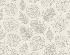 ModernAnimal And Plant Pattern Wallpaper